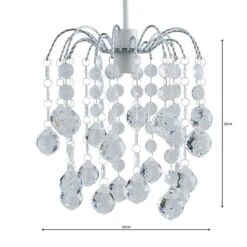 Amie Jewel Easy Fit Pendant Shade -Lighting Sale Store 1000086268 alt04