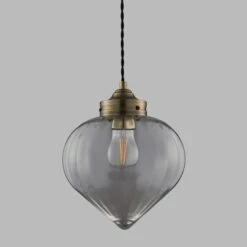 Rio Voyager Ribbed Glass Pendant Light -Lighting Sale Store 1000112039 alt04