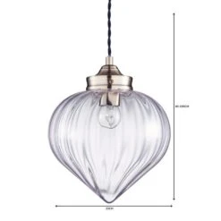 Rio Voyager Ribbed Glass Pendant Light -Lighting Sale Store 1000112039 alt06