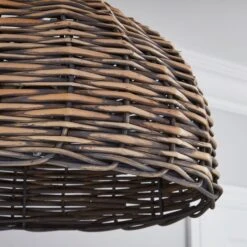 Lari Split Weave Grey Easy Fit Pendant Shade -Lighting Sale Store 1000139117 alt02