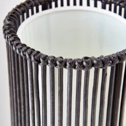 Alec Natural Cane Black Floor Lamp -Lighting Sale Store 1000149078 alt03