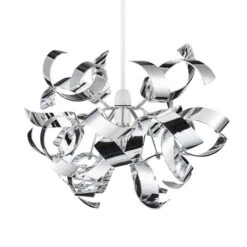 Iris Ribbon Chrome Easy Fit Pendant 9 Iris Ribbon Chrome Easy Fit Pendant -Lighting Sale Store 1000149095 alt05