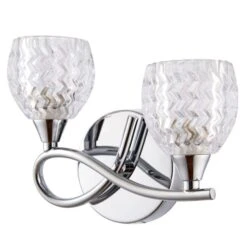 Vogue Boyer 2 Light Wall Light Chrome 10 Vogue Boyer 2 Light Wall Light Chrome -Lighting Sale Store 1000156390 alt02