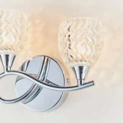 Vogue Boyer 2 Light Wall Light Chrome 14 Vogue Boyer 2 Light Wall Light Chrome -Lighting Sale Store 1000156390 alt06