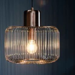 Vogue Nicola Antique Copper Pendant Light -Lighting Sale Store 1000156392 alt07