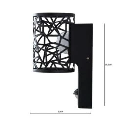 Pandora Black Outdoor Wall Light 9 Pandora Black Outdoor Wall Light -Lighting Sale Store 1000158751 alt04