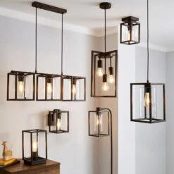 London Industrial 3 Light Pendant Light -Lighting Sale Store 1000169189 alt05