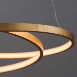 Vogue Scribble Integrated LED Gold Hoop Ceiling Light -Lighting Sale Store 1000169446 alt04