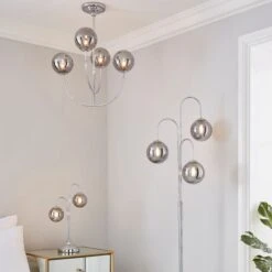 Gigi Chrome 4 Light Semi Flush Ceiling Light -Lighting Sale Store 1000180652 alt08