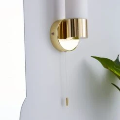Porto Bathroom Wall Light Brass -Lighting Sale Store 1000182551 alt02