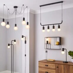 Bradford Matt Black Floor Lamp -Lighting Sale Store 1000182958 alt08