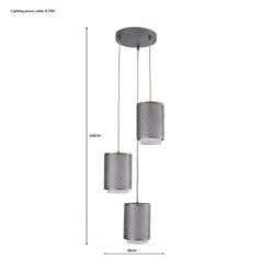 Vienna 3 Light Cluster Ceiling Light -Lighting Sale Store 1000182961 alt07