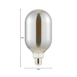 Status Haines 4W Chrome Oval Filament Bulb -Lighting Sale Store 1000183071 alt07