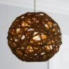 Apollo Bamboo Ball Easy Fit Pendant Shade