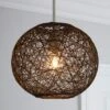 Abaca Ball Easy Fit Pendant Shade