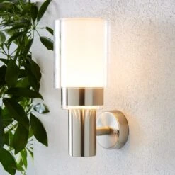 Lighting Sale Store 44 Adoni Steel Outdoor Wall Light