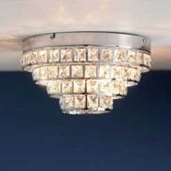 Vogue Motown 4 Light Jewel Flush Ceiling Light 14 Vogue Motown 4 Light Jewel Flush Ceiling Light -Lighting Sale Store 30671151 alt02