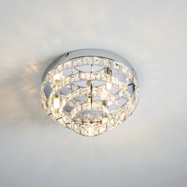 Vogue Motown 4 Light Jewel Flush Ceiling Light 5 Vogue Motown 4 Light Jewel Flush Ceiling Light - Image 5
