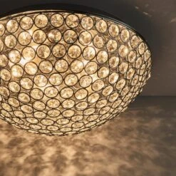 Vogue 3 Light Chryla Crystal Bathroom Flush Ceiling Light -Lighting Sale Store 30671158 alt02