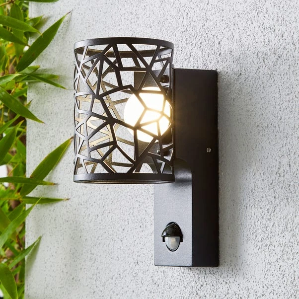 Pandora Black Outdoor Wall Light 1 Pandora Black Outdoor Wall Light