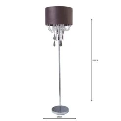 Halle French Velvet Jewel Floor Lamp -Lighting Sale Store 30674426 alt04