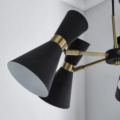 Archie 5 Light Semi Flush Ceiling Light -Lighting Sale Store 30690621 alt02