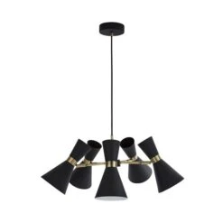 Archie 5 Light Semi Flush Ceiling Light -Lighting Sale Store 30690621 alt04