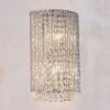 Vogue Galina Crystal Wall Light Chrome