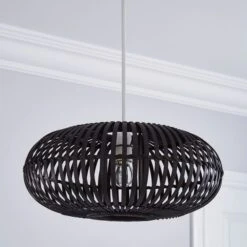 Abrielle Bamboo Easy Fit Pendant Shade -Lighting Sale Store 30713801 alt01