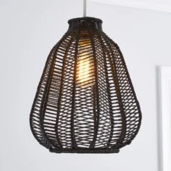 Kylo Woven String Easy Fit Pendant Shade -Lighting Sale Store 30731225