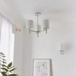 Vogue Dewey 3 Light Semi Flush Ceiling Light -Lighting Sale Store 30743005 alt02