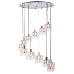 Vogue Armory Drop 12 Light Cluster Ceiling Light -Lighting Sale Store 30743082 alt07