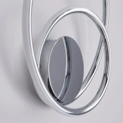 Langdon Chrome Integrated LED Bathroom Wall Light -Lighting Sale Store 30752937 alt02