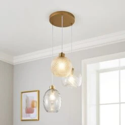 Elodie 3 Light Cluster Ceiling Light -Lighting Sale Store 30753363