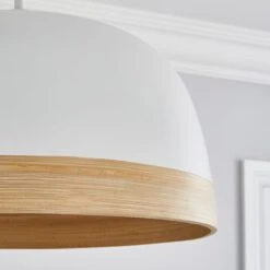Edited Life Bamboo Easy Fit Pendant Shade -Lighting Sale Store 30753426 alt02