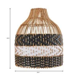 Yanha Rattan Easy Fit Pendant Shade -Lighting Sale Store 30753427 alt07