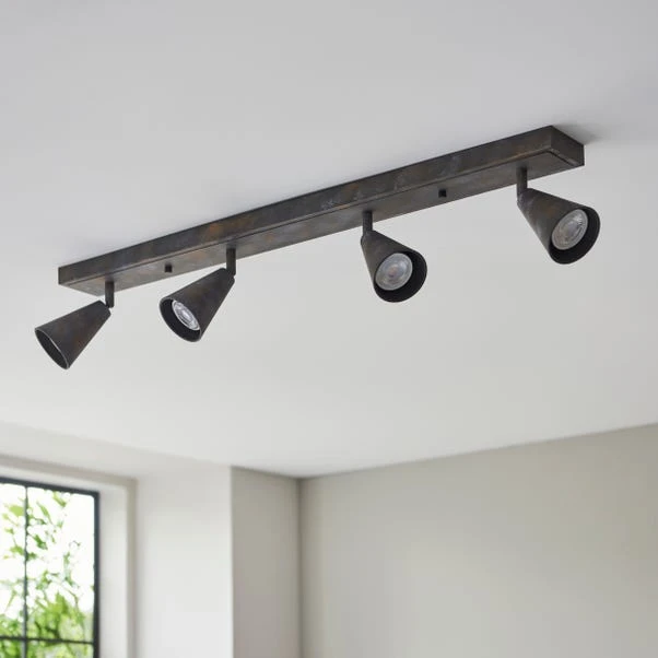 Grove 4 Light Semi Flush Spotlight Bar 2 Grove 4 Light Semi Flush Spotlight Bar - Image 2