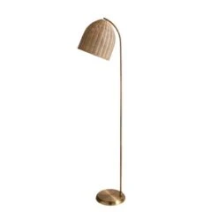 Churchgate Cotes Rattan Floor Lamp -Lighting Sale Store 30755696 alt05