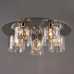 Vogue Armoury 5 Light Flush Ceiling Light -Lighting Sale Store 30755830 alt02