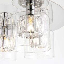 Vogue Armoury 5 Light Flush Ceiling Light -Lighting Sale Store 30755830 alt04