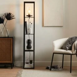 Keates Shelved Floor Lamp -Lighting Sale Store 30757098