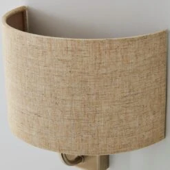 Set Of 2 Preston Natural Shaded Wall Lights -Lighting Sale Store 30762441 alt04
