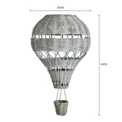 Hot Air Balloon Rattan Easy Fit Pendant Shade -Lighting Sale Store 30766259 alt07