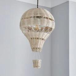 Hot Air Balloon Rattan Easy Fit Pendant Shade -Lighting Sale Store 30766260 alt01