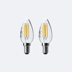 Set Of 2 Status 5W Dimmable Filament SES Candle Bulbs -Lighting Sale Store 30767609 alt04