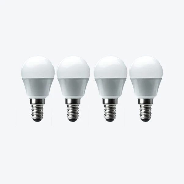 Set Of 4 Status 4W Pearl SES Mini Globe Bulbs 4 Set Of 4 Status 4W Pearl SES Mini Globe Bulbs - Image 4