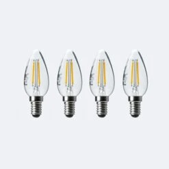 Set Of 4 Status 4W Filament SES Candle Bulbs -Lighting Sale Store 30767634 alt04