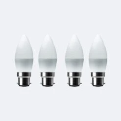 Set Of 4 Status 5.5W Pearl BC Candle Bulbs 7 Set Of 4 Status 5.5W Pearl BC Candle Bulbs -Lighting Sale Store 30767635 alt04