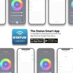 Status SMART 9W BC GLS Colour Changing Bulb -Lighting Sale Store 30767708 alt05