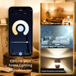 Status SMART 5.5W SES Temperature Change Pearl Candle Bulb -Lighting Sale Store 30767711 alt02